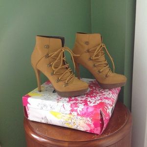 Lace-Up Booties